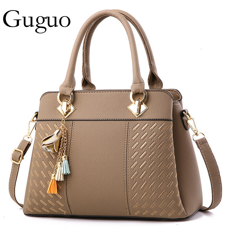 Guguo Designer Bag Wholesale Women's Bags 2025 Autumn Winter New Women's Handbag Large Capacity Luxury Bag Middle-aged Mom Bag Single Should