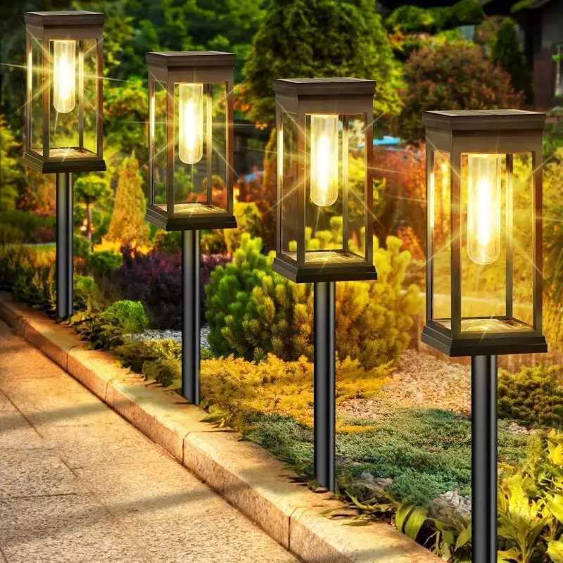 Solar Path Light Outdoor Waterproof 1246PCS Landscape Lighting Suitable for Trail Terrace Lawn and Courtyard Decoration C250922
