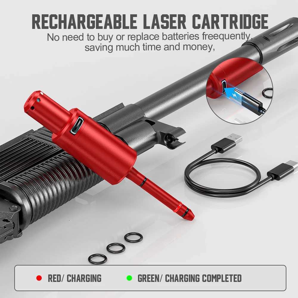 22LR dualpurpose magnetic suction laser training bullet red dot laser training bullet dry powder laser training bullet X250922
