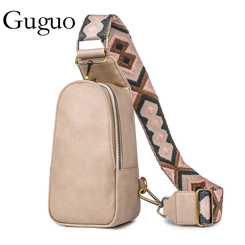 Guguo Designer Bag 2025 New Women's Bag Waist Bag Crossbody Bag Fashion Women's Chest Bag Women's Bag Luxury Bag Amazon Wholesale Bags