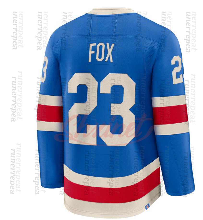 2025 Centennial 10 Artemi Panarin NY hockey jersey 11 MESSIER Matt Rempe 23 Adam Fox Igor Shesterkin Mika Zibanejadd Trocheck JT Miller Alexis Lafreni