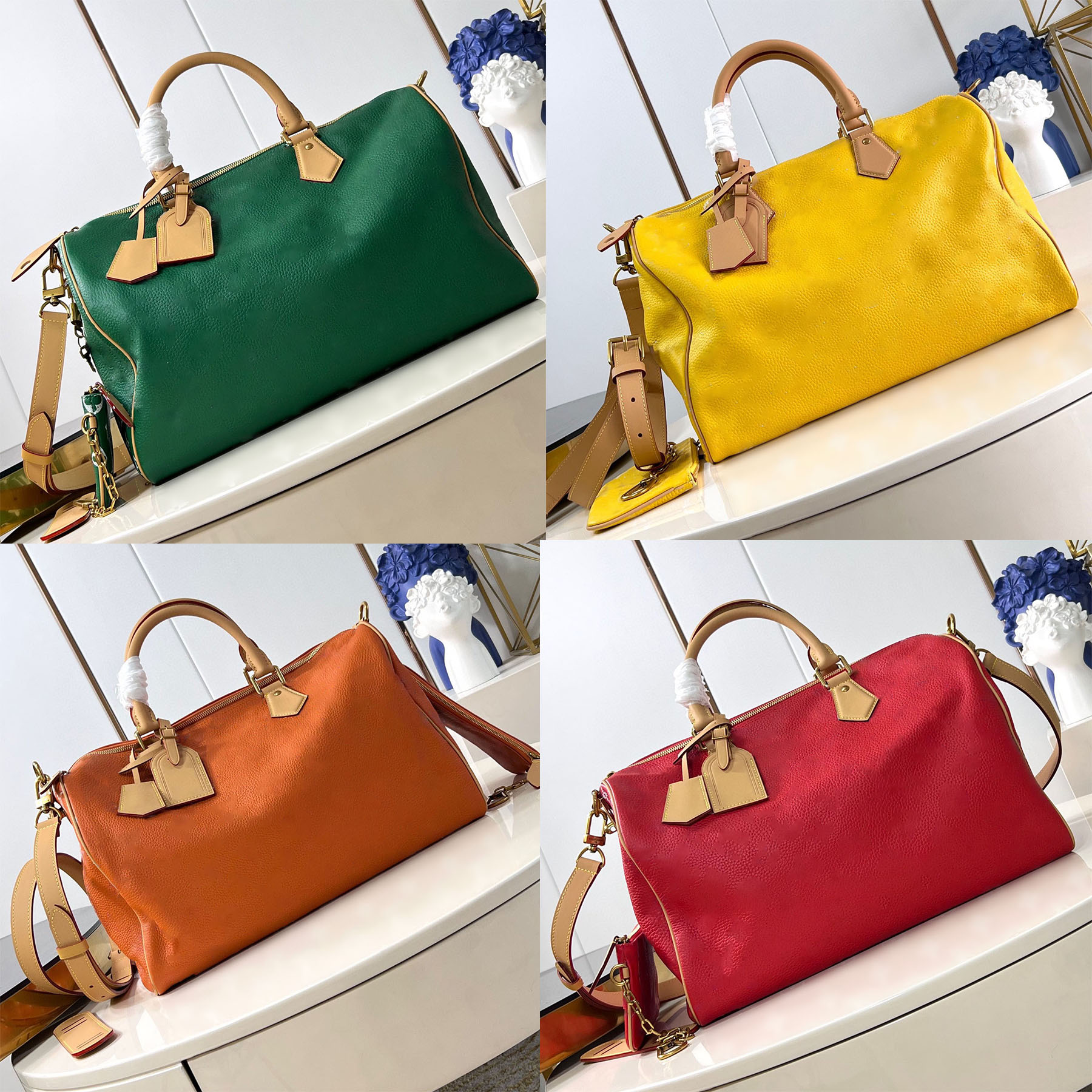 10A TOP quality designer bag shoulder bag genuine leather handbag lady tote bags designer men women bags P9 m14064 stitched metal plate Embroidery dust bag