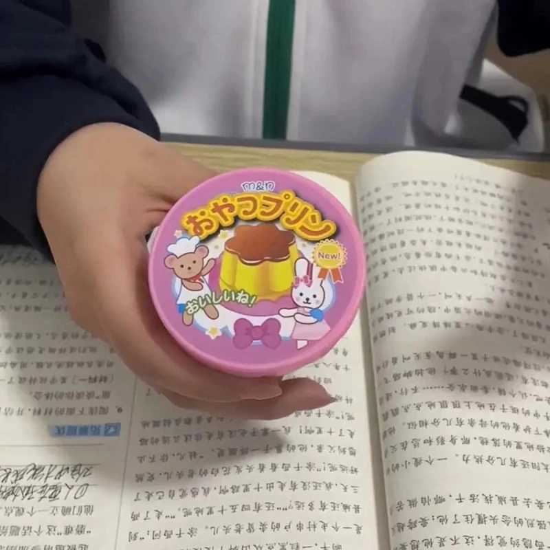 Food Feeding Pudding Feeding Toy Role Play Early Education Strawberry Pudding Toy Simulation Japanese House Toy for Friends C250922