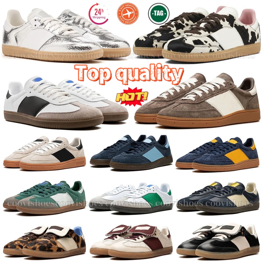 Free shipping Designer Shoes Vegan Platform Mens Womens Sneakers Navy Silver Pink Green Brown Blue Cardboard White Core Gum Pony Leopard OG Shoe Sports Trainers