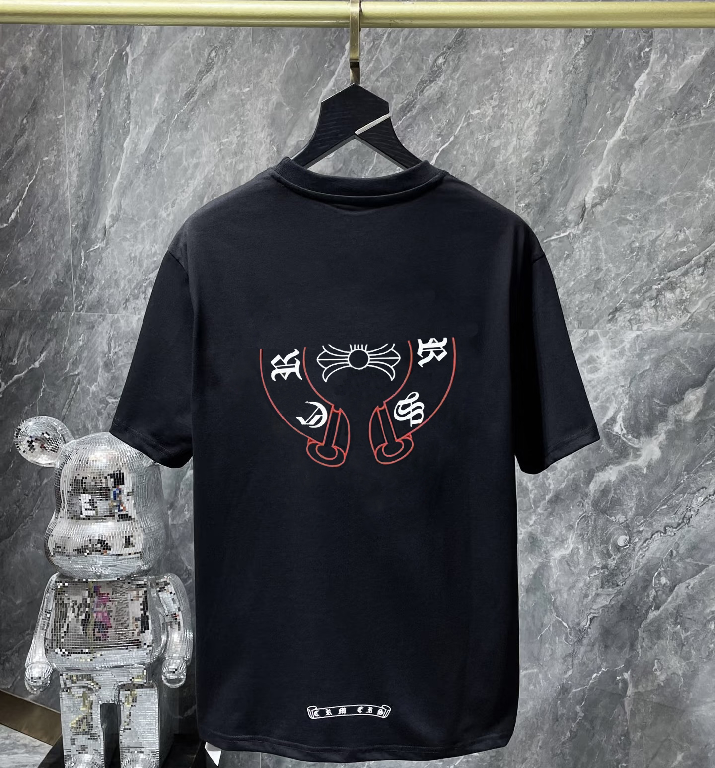 Summer's new casual style men's fashion brand T-shirt, brand designer women's T-shirt with letter print short-sleeved T-shirt, loose T-shirt