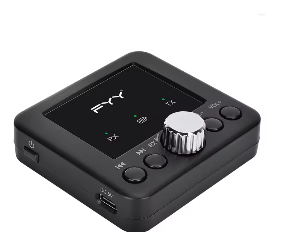 GT MEDIA RT05 2 IN 1 Bluetooth 5.0 Receiver and Transmitter Audio Adapter Compatible with Phone, Tablet,Car,Computer,TV,Speaker
