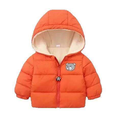 Children Kids Winter Warm Baby Boy Girl Long Sleeve Hoodie Jacket Outerwear Down Coat Clothes NEW J250625