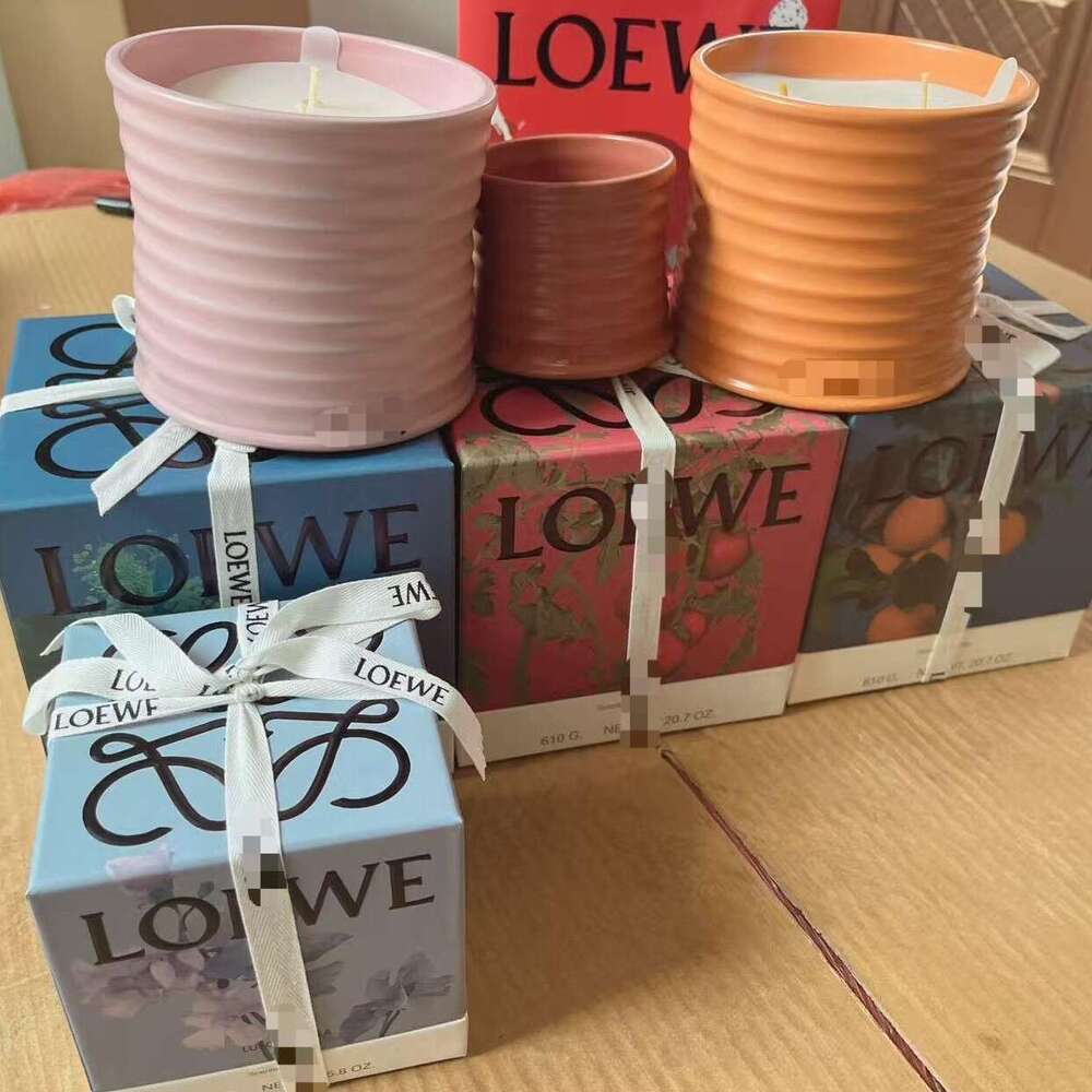 Candle Christmas Candle Aromatherapy Candle Spanish Large LOW Scented Candle Orange Blossom Tomato Box Home Fragrance Wedding Gift Souvenir