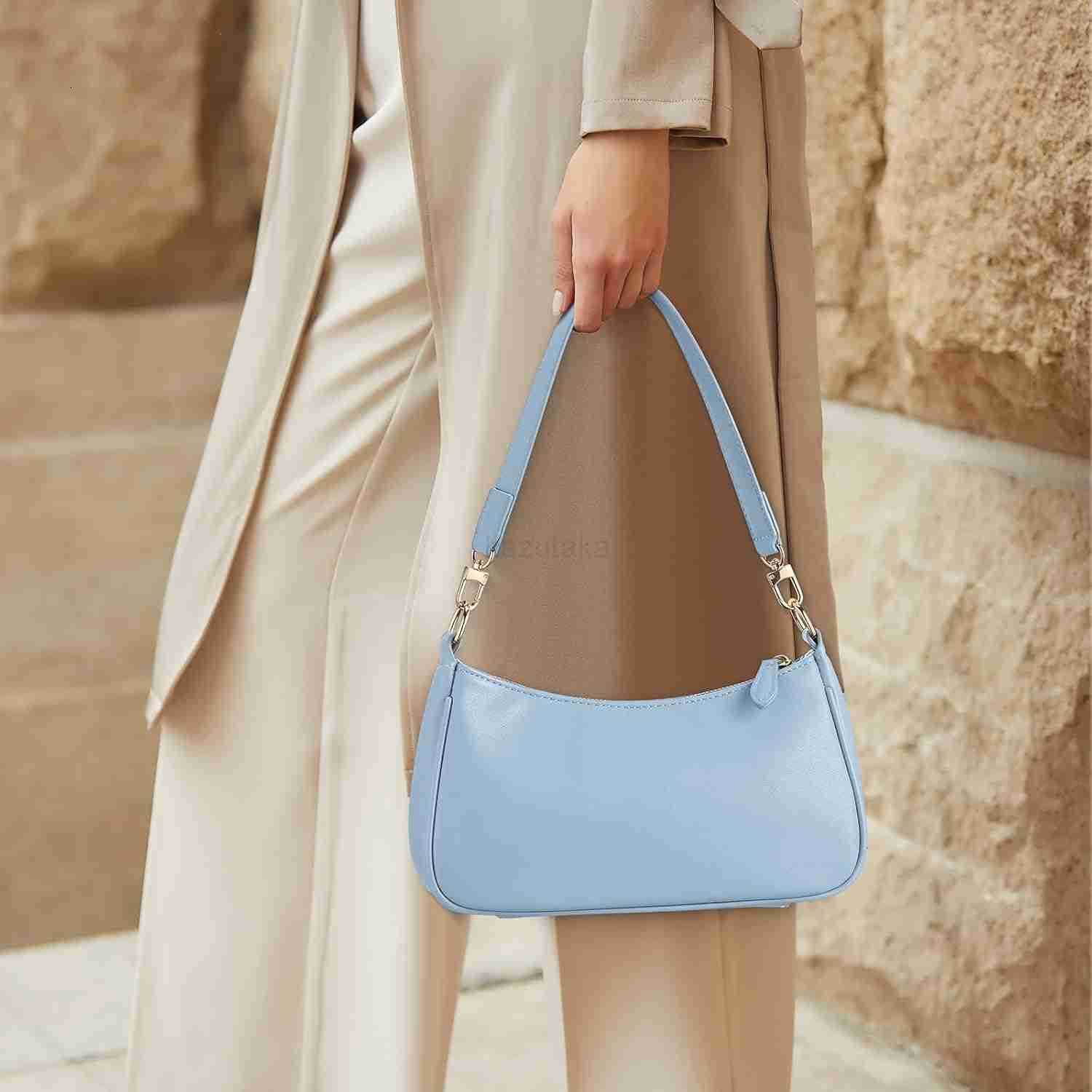 WantGor CluTCh Tote Handbags Shoulder Purse for Women Crossbody Bags Mini Hobo Bag Vegan Leather Trendy Handbag Z250922