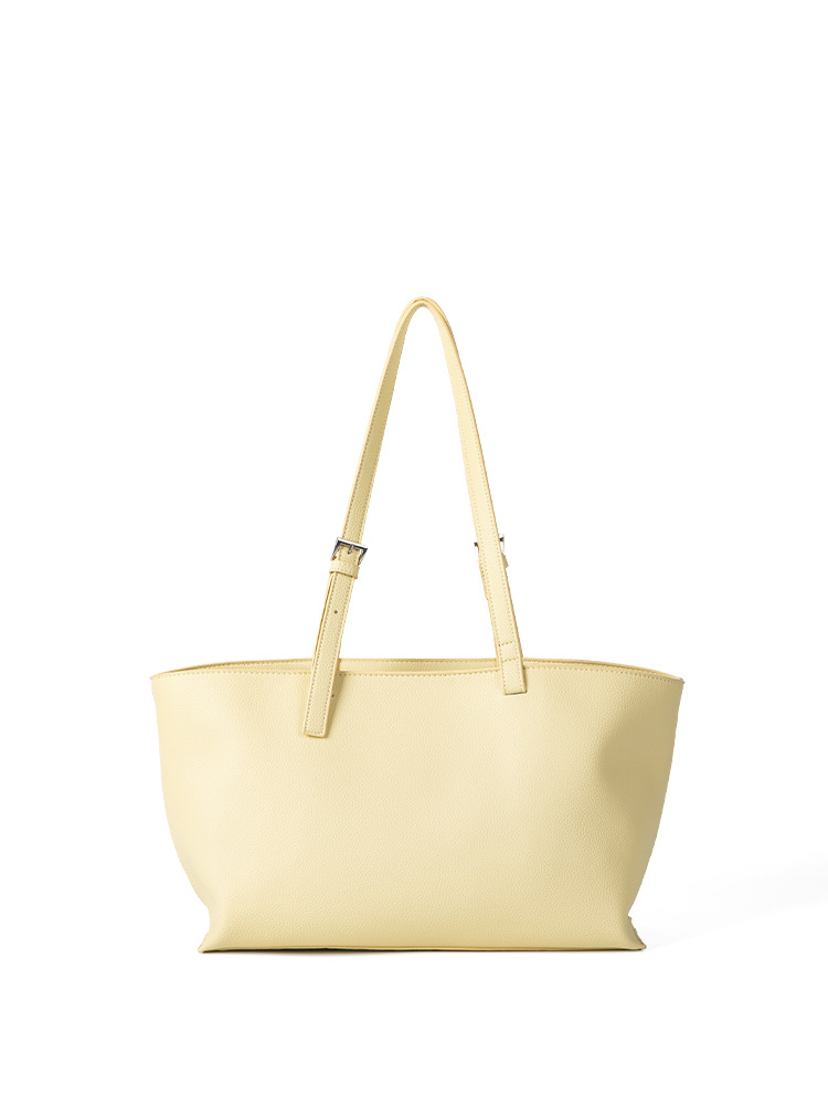 Korean-Style Niche Design Light Texture Tote Bag New Model Large Capacity Fashionable Versatile Single-Shoulder Handbag For Women