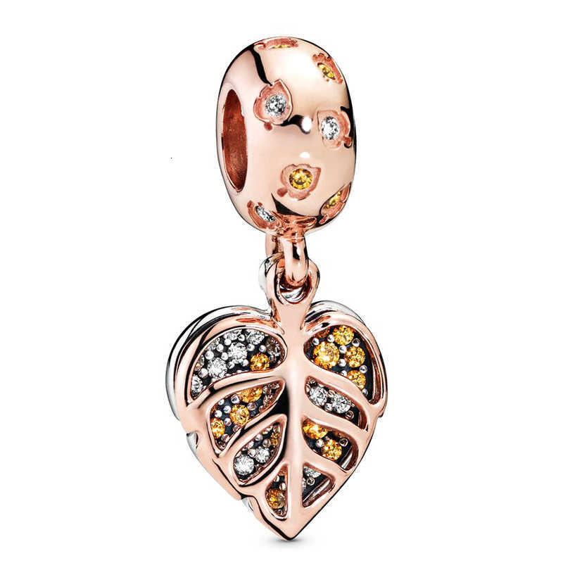 New Gold Lucky Heart Flower Dragon Snowflake Family Tree Charm Bead Fits Original Europeans 925 Silver Bracelet DIY Jewelry Gift XJ250726