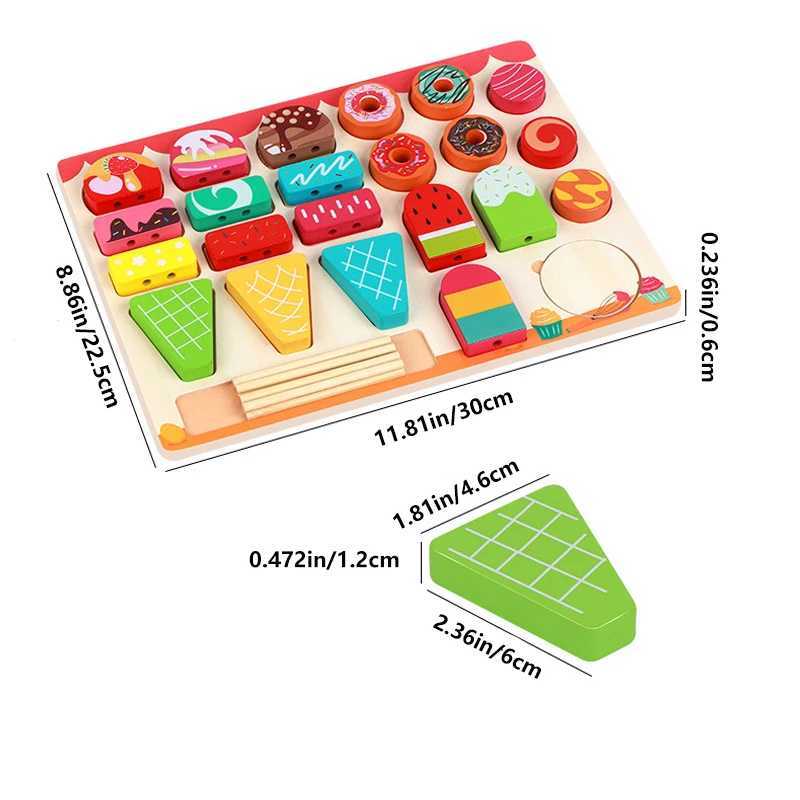 Wooden Ice Toys Playing House Toy DIY Ice Game ParentCHIld Interactive Board Games Gifts For Boys And Girls C250922
