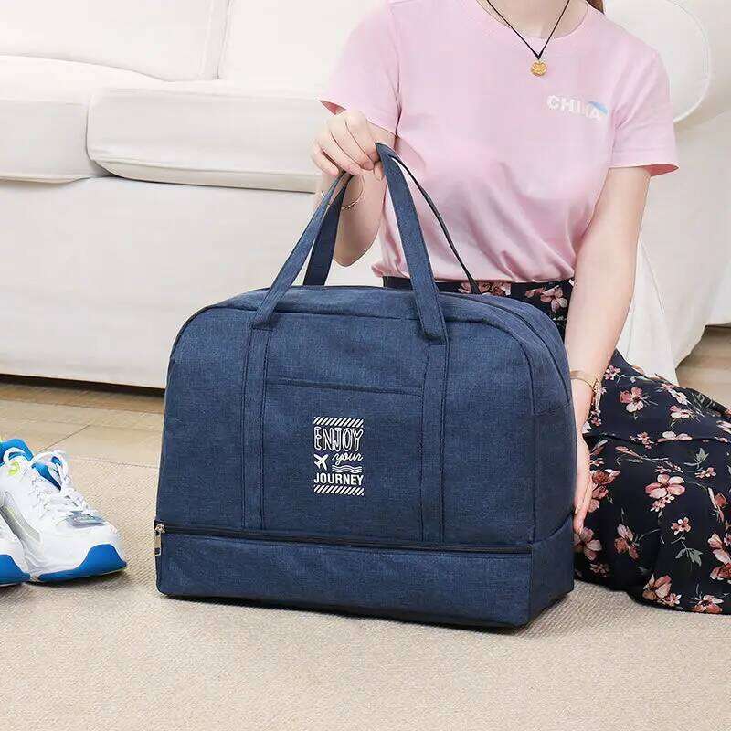 Designer Luxury Fashion Folding Bag Unisex Oxford Travel Weekend Overnight Bags Large Capacity Hand Lage Tote Duffel Accessor Supplies