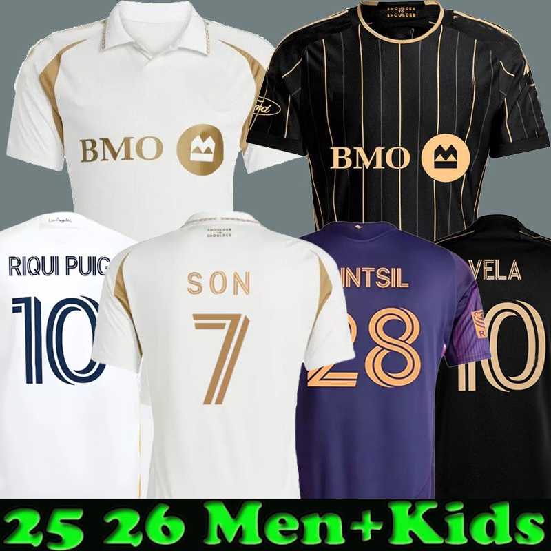 2025 2026 LAFC son Los Angeles FC soccer jersey 25 26 GIROUD Hollingshead D.Martinez D.BOUANGA Home away third Football uniform fans player version