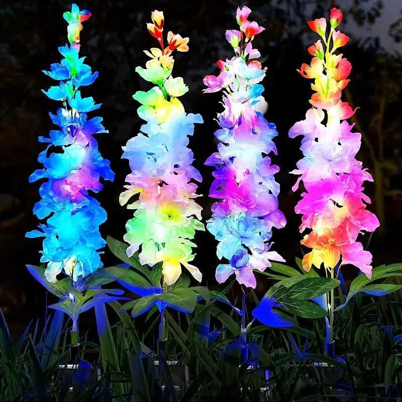 Solar Powered LED Lights Outdoor Lawn Solar Garden Lights Decor Halloween Christmas Festive Atmosphere Waterproof Landscape C250922