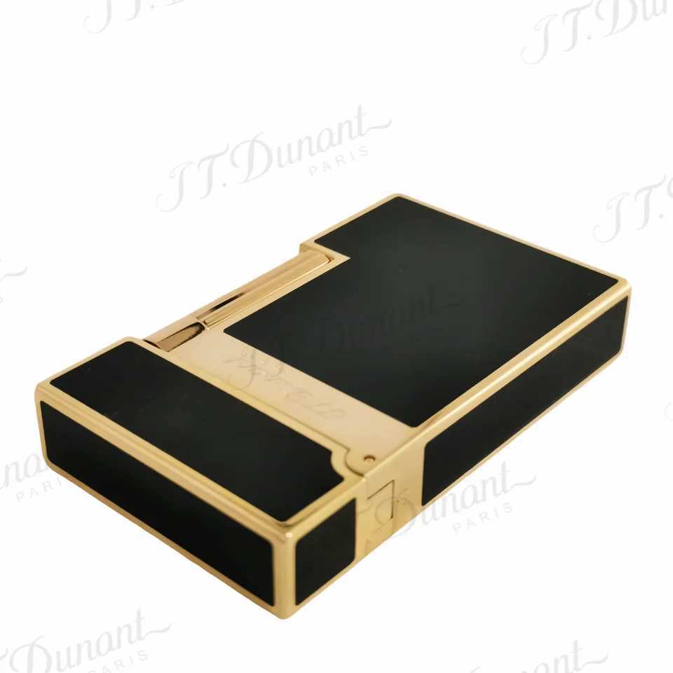 New Original Dunant Brass Gas Lighter Lacquer Cigarette Tobacco Smoking Tool Anniversary Gift for Men Dad F250922