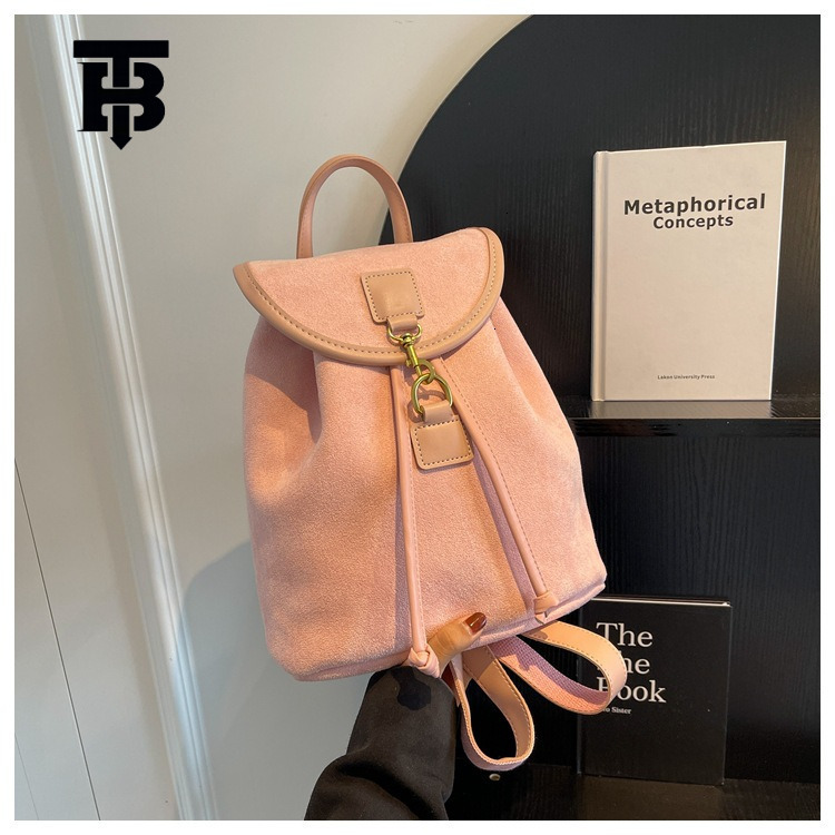 TB BHULAMTE Free Shipping New Designer Bag High-end Large Capacity Backpack 2025 Women's Fashion Bag Korean Fashion Matte Lightweight Commuting B