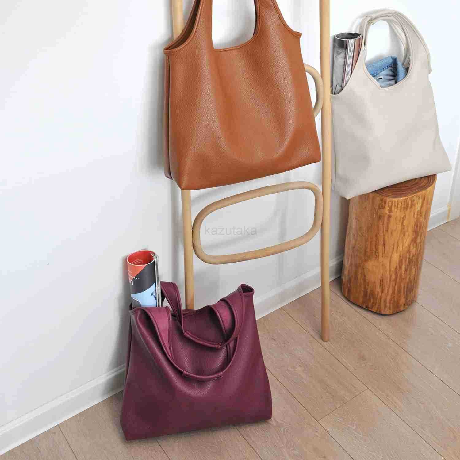 Womens Hobo Bag Soft Vegan Leather Tote Oversized Slouchy Handbag for ShoppingWeekenderWork Z250922