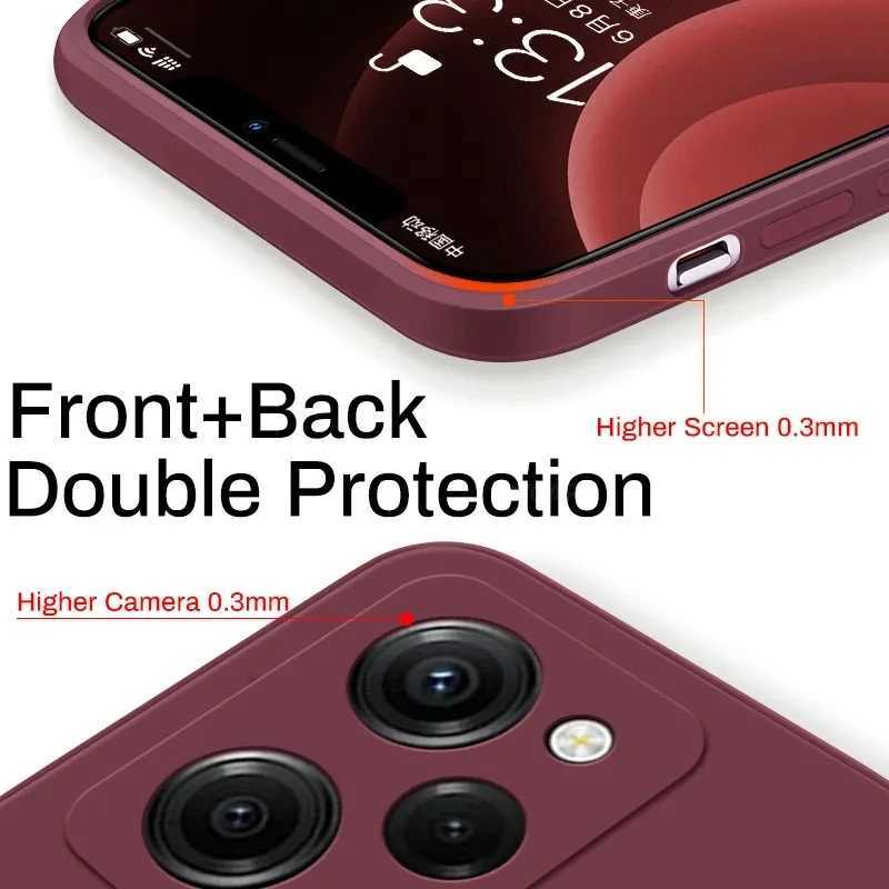 Liquid Silicone Case For Poco X5 Pocox5 Poco X5pro F5 Pro 5G Shockproof Cover For Poco X5 Pro Phone CaseXJ250922
