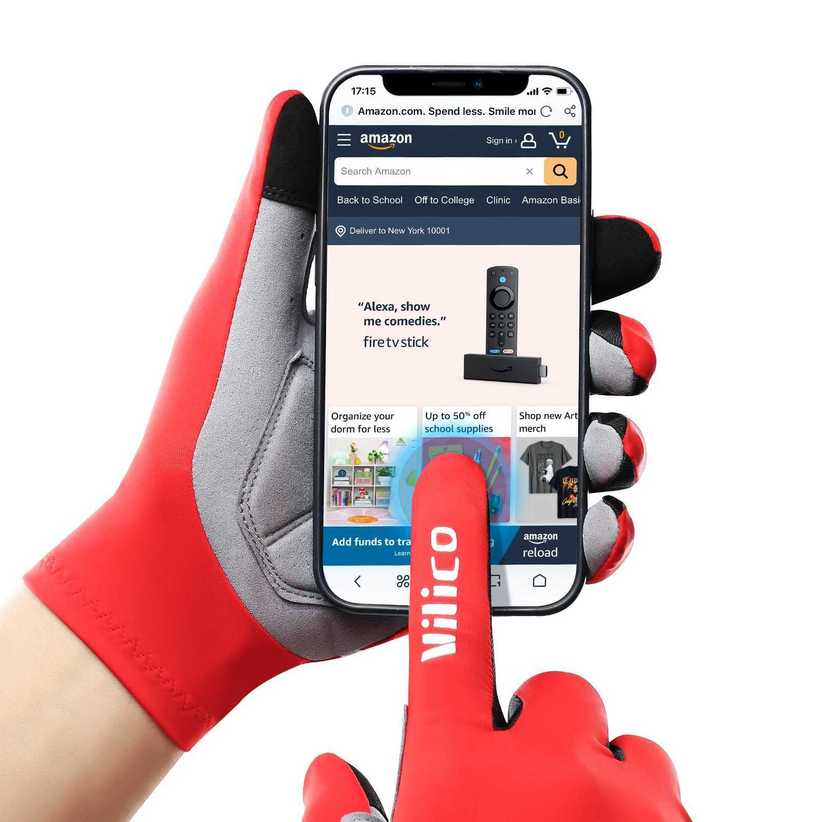 1 Pair Breaking Wind Cycling Gloves Antislip Bicycle Mittens Racing Road Bike Glove MTB Biciclet Guantes Ciclismo J2509221