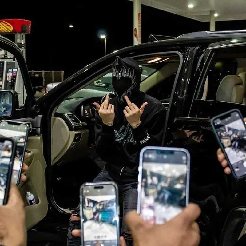 Y2K Jacket Men hoodies emo Zip Hoodie Rhinestone Pattern goth Sweatshirt Sport Coat Pullover Gothic Long Sleeve Oversized hoodie W250922