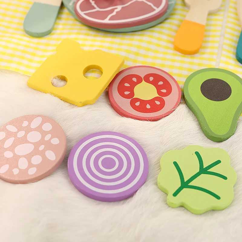 Wooden childrens simulation kitchen toys early education educational toys Cookware Pot Pan Cook Pretend Play food roleplay C2509221