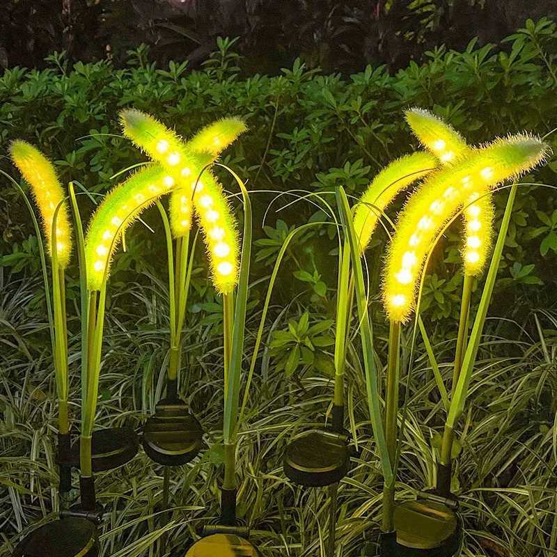 Outdoor LED solar simulation dog tail grass lamp park square courtyard landscape lawn lamp C250922