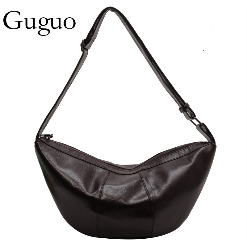 Guguo Designer Bag Dumpling Luxury Bag Bag For Women 2025 New Casual Relaxed Commuter Crossbody Bag Single Shoulder Crossbody Bag High-quality Fashion