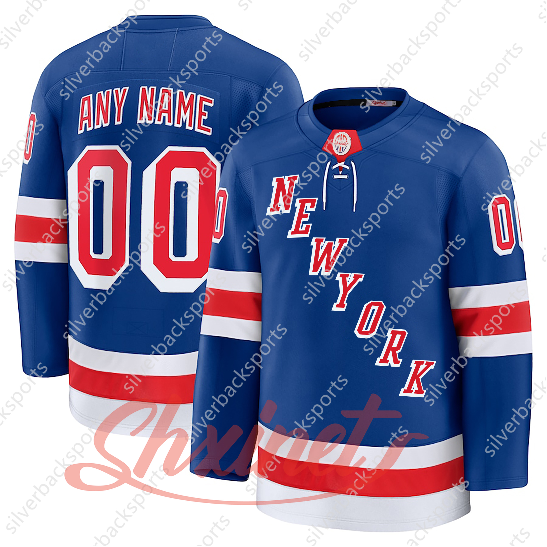 Rempe 2025-26 Hockey Jersey Shesterkin Panarin Kreider Fox Miller Trocheck Lafreniere Zibanejads Gretzky Custom Double-Reinforced Stitching