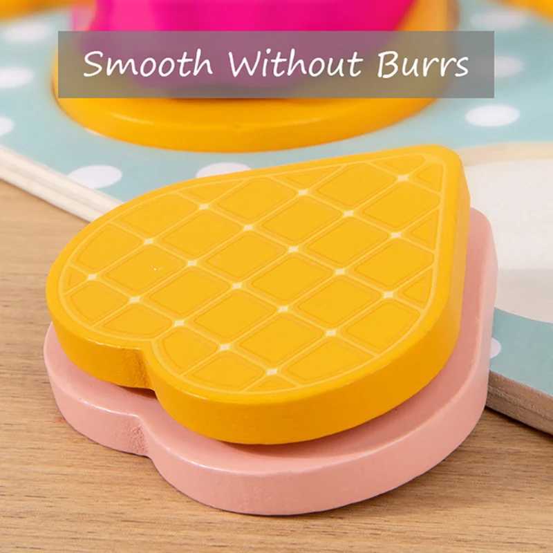 Children Simulation Food Kitchen Toy Pizza Cookies Pretend Play Jigsaw Puzzle Game Educational Learning Toys For Kids Girls Gift C250922