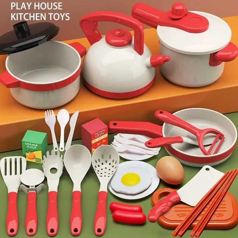 Toddler Food Cutting Toys Kitchen Play Fruit And Vegetable Set Educational Cooking Kits Fun Childrens Day Present For Children C250922