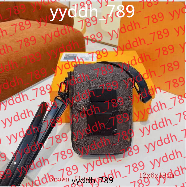 Evening Bags S-LOCK VERTICAL WEARABLE WALLET Designer Crossbody bag phone bag men Mini Purse shoulder bag purse wallet Women 2025