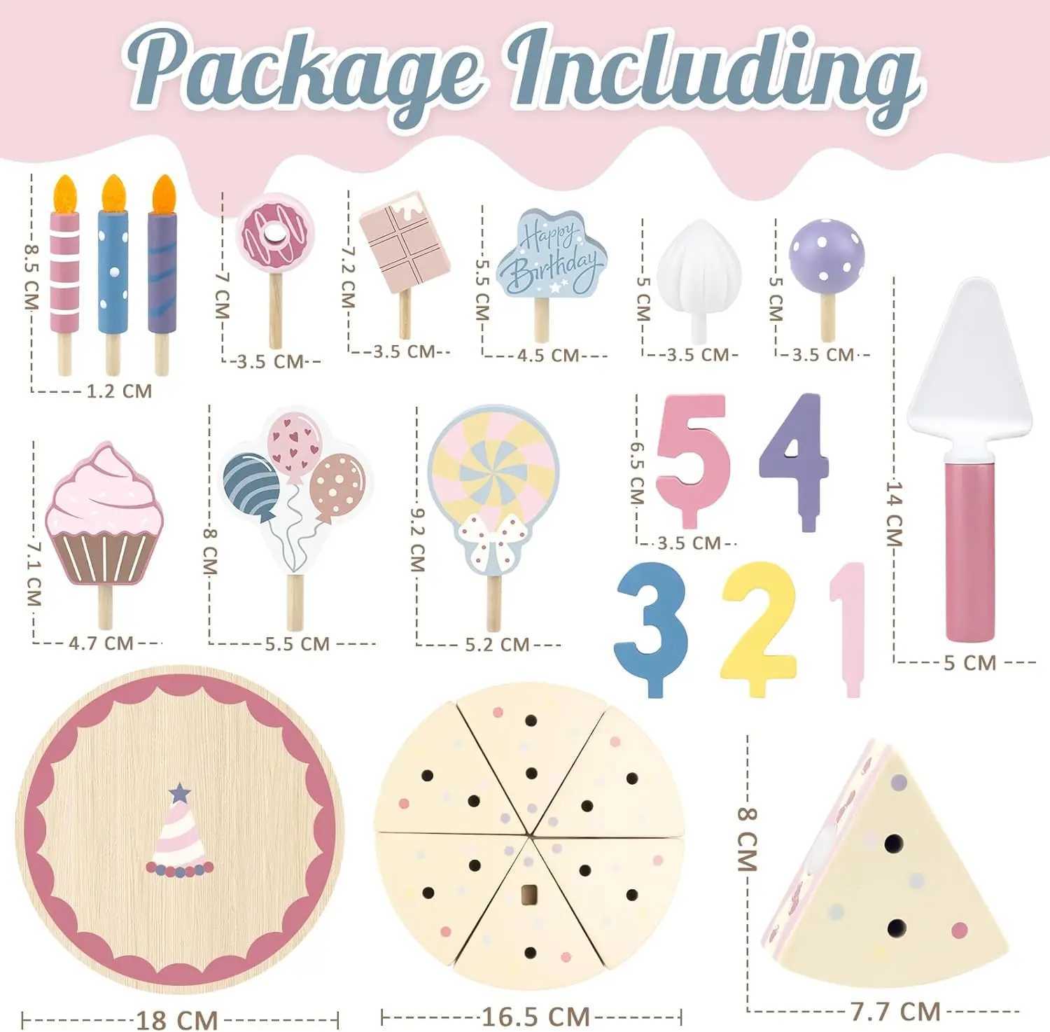 Wooden Kids Kitchen Toys Simulation Birthday Cake Toy Pretend Play Cutting Food Game Children Role Play Toy Gifts for Boy Girl C250922