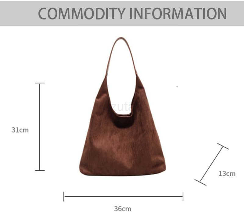 Fall Suede for Women Large Capacity Slouchy Suede Handbag for Office Shopping travel Holiday Gift Z250922