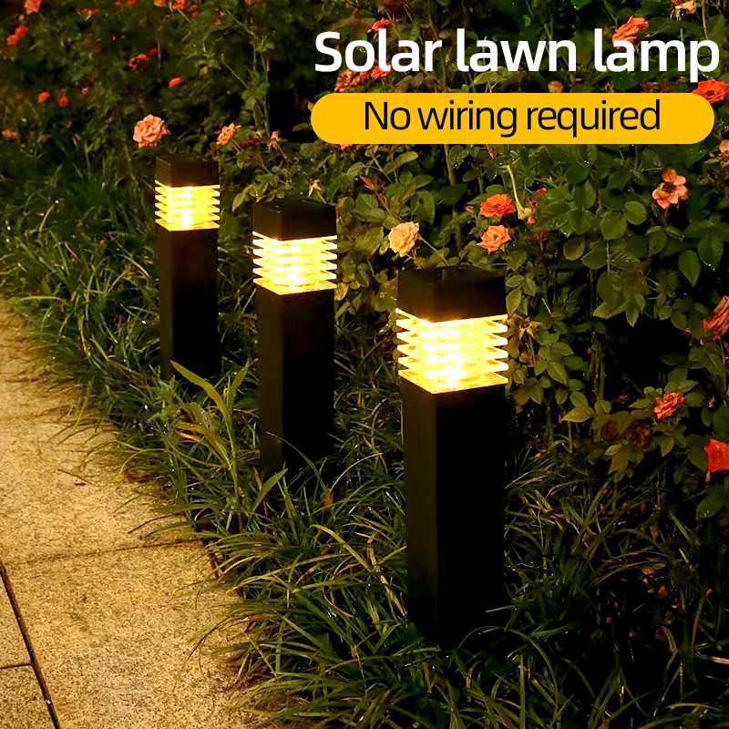 Solar Outdoor Pathway Lights Upgraded Bright LED Garden Lighting for Patio Driveway Walkways Landscaping Decor Waterproof Lamp C250922