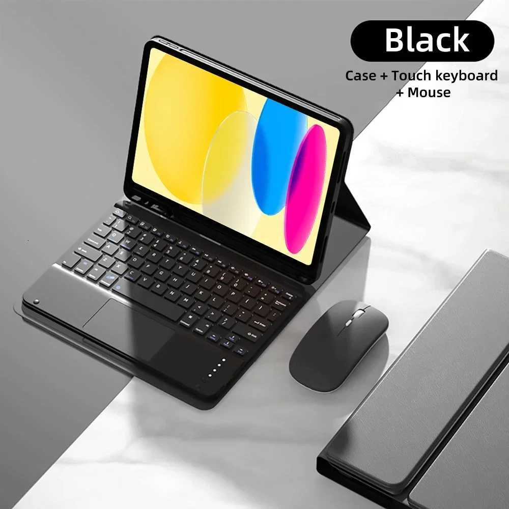 Case For iPad 10th Gen 109 Inch A2696 A2757 A2777 2022 Keyboard Case for iPad 10th 2022 Keyboard Covers Funda Z250922