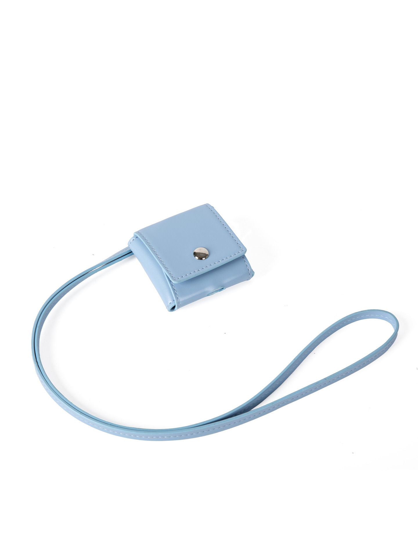 Korean-Style Exquisite And Mini Coin Purse New Style Solid Color Casual Personality Versatile Neck-Hanging Small Bag
