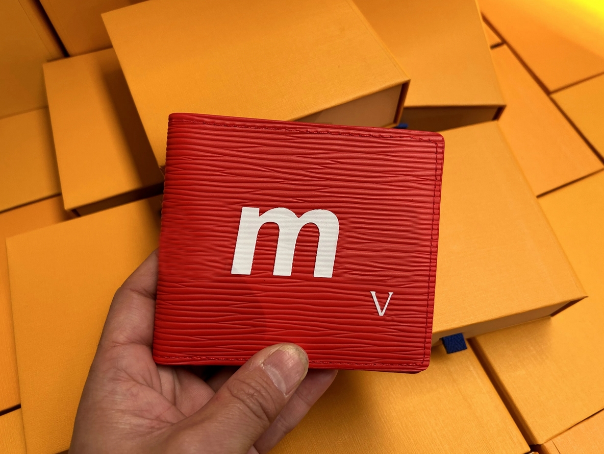 Luxury Genuine Leather Wallets Fashion Designer Wallets Retro Handbag for Men Classic Card Holders Coin Purse Famous Clutch Mens Wallet with Box Dust Bags M60895