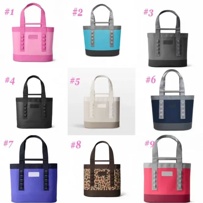 New style camino 20L Tote bag Picnic Lunch box bag All day ice bag cooling travel bag 40oz cup Mini soft refrigerated bag outdoor waterproof portable travel bag