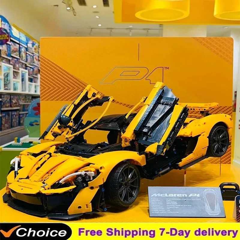 2025 New P1 Super Racer Model Blocks 18 Assemble blocks for childrens Christmas gift technical toysXJ250922