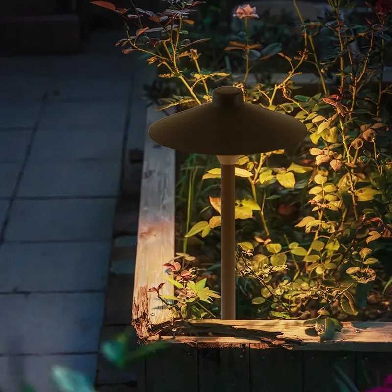 Mushroom LED Lawn Light Ground Insertion Type Garden Lamp Garden Villa Renouned Park Community Landscape Atmosphere Light C250922