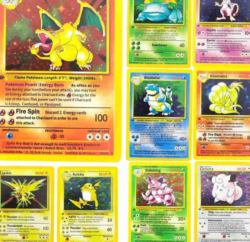 EDITION Blastoise Venusaur Holo Anime Game Collection Card Toy L250911ASD