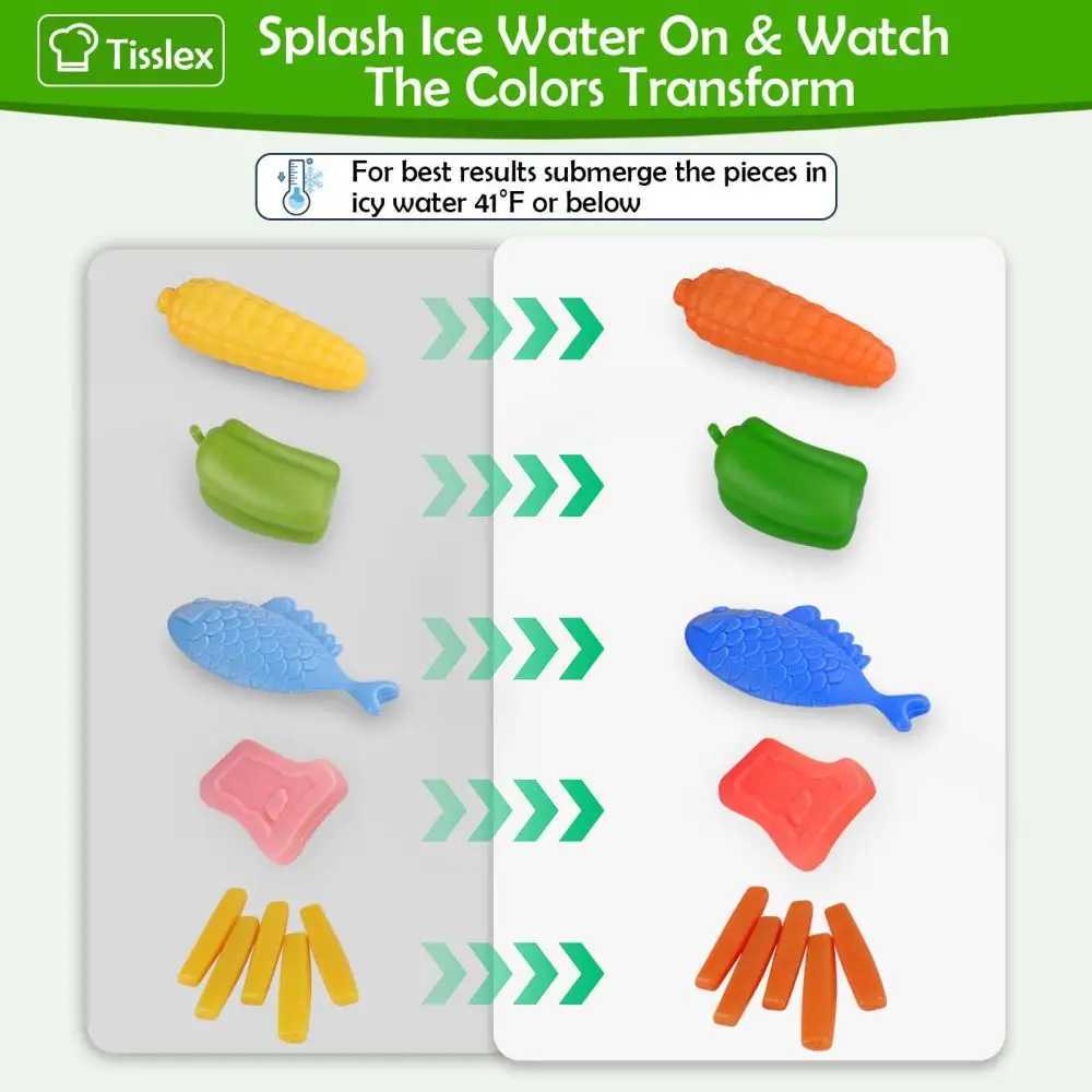 20Pcs DIY Kitchen Cooking Toy Set With Sound Light Color MultiFunctional Induction Childrens Play House Food Toys Gifts C250922