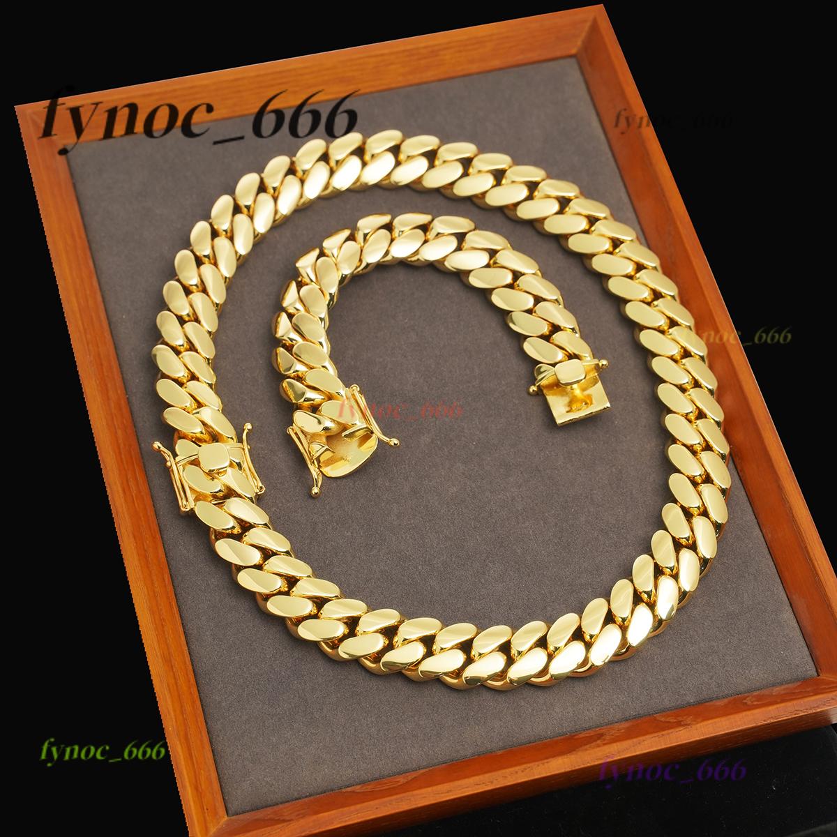 Hip Hop Jewelry Fashion Style Luxury and Heavy Necklace Super Big Cuban Necklace Big Ass Cuban Link Chain Miami Cuban Link