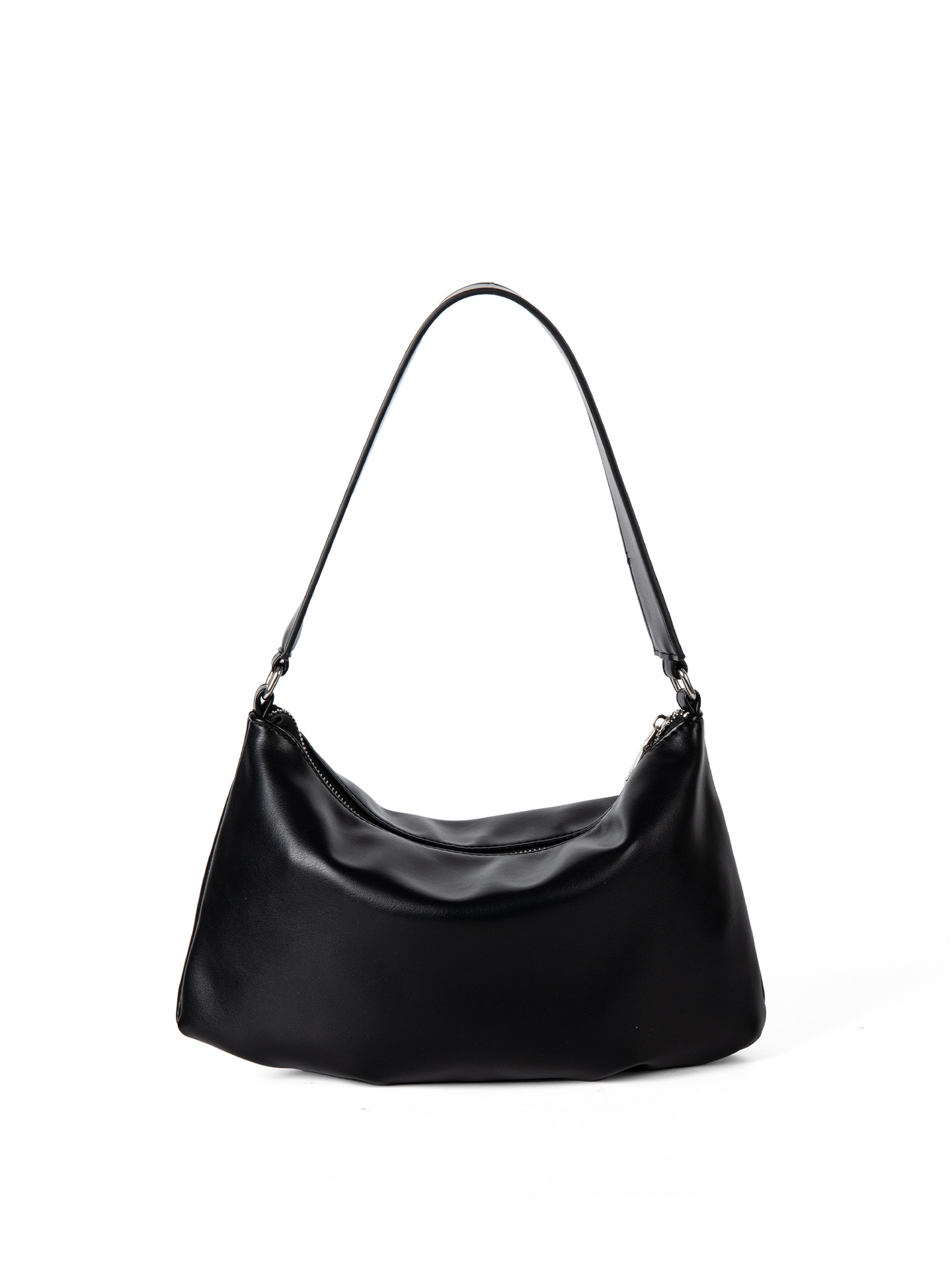 2025 Korean-Style Niche Design High-End Soft Leather Underarm For Women New Style Versatile Simple Trendy Handbag And Shoulder Bag