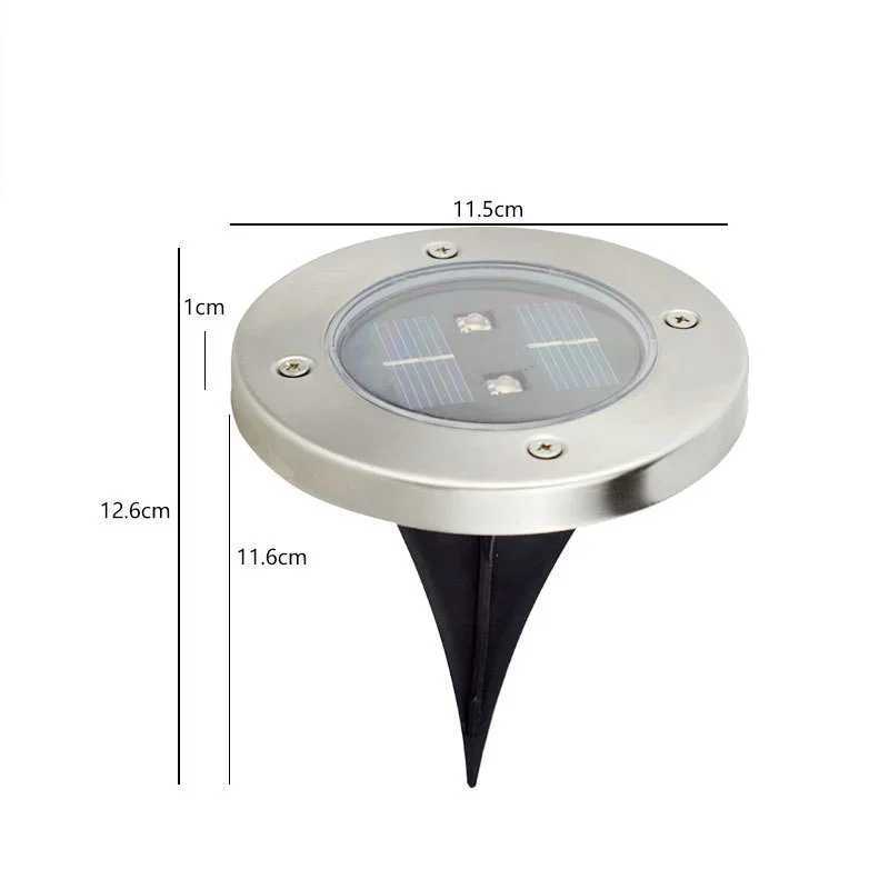 Waterproof Led Light Garden Underground Outdoor Buried Path Spot Recessed Inground Deck Lamp Pathway Lawn Light C250922