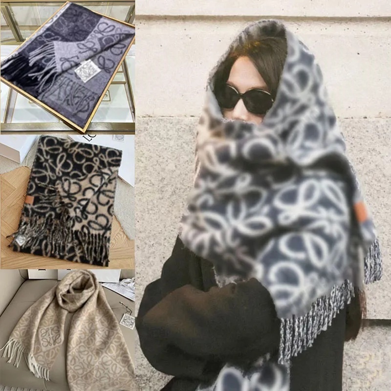 cashmere scarf High quality Designer Cotton Scarf Fashion Womens Autumn Winter Scarves Soft Silky Smooth Silk Cotton Scarves Long Wraps Male Warmer scarf luxurys 01