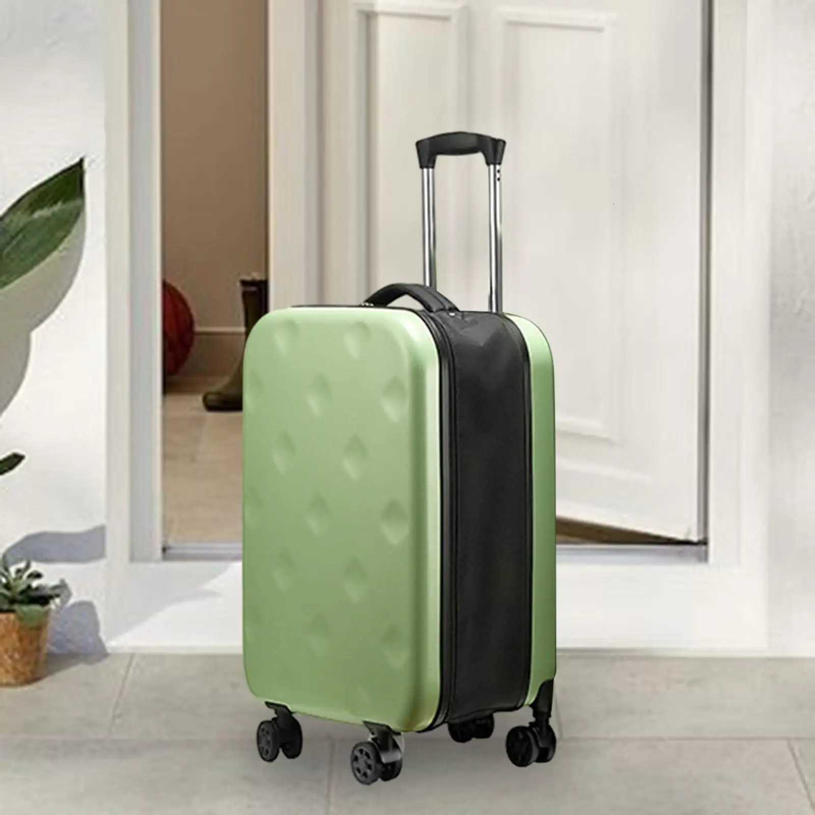 Collapsible Suitcase Airline Approved Smooth Gliding Universal Wheel Folding Trolley Case Rolling Suitcase Carry On Luggagexj250922