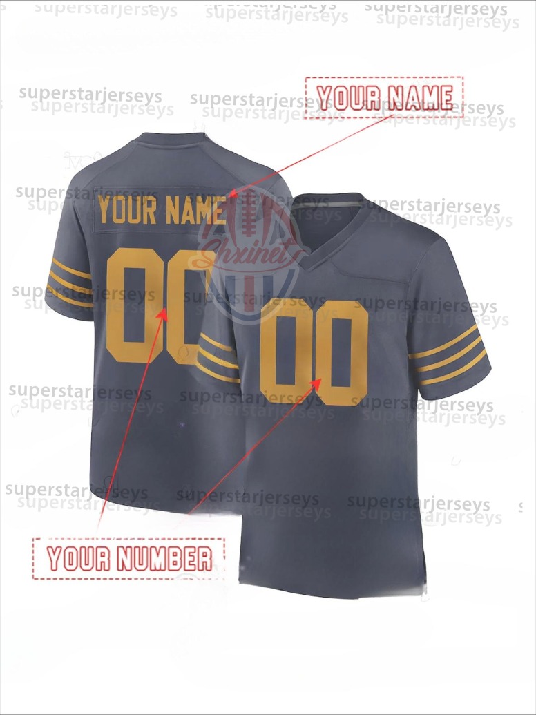Micah Parsons Golden Love Jerseys Josh Jacobs Xavier McKinney Lukas Van Ness Kenny Clark Evan Williams Dontayvion Wicks Walker Romeo Doubs Matthew Cus