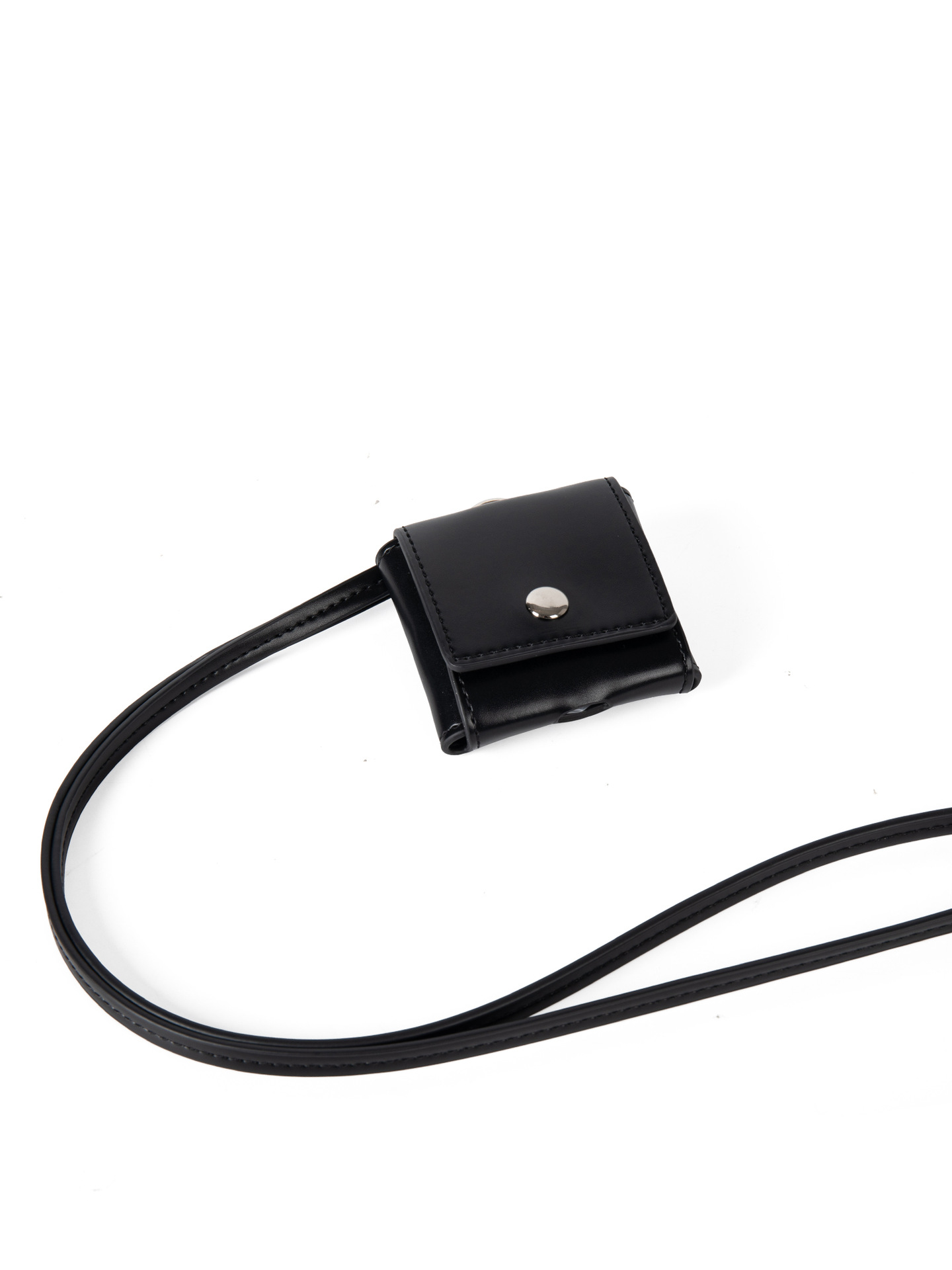 Korean-Style Exquisite And Mini Coin Purse 2025 New Style Solid Color Casual Personality Versatile Neck-Hanging Small Bag